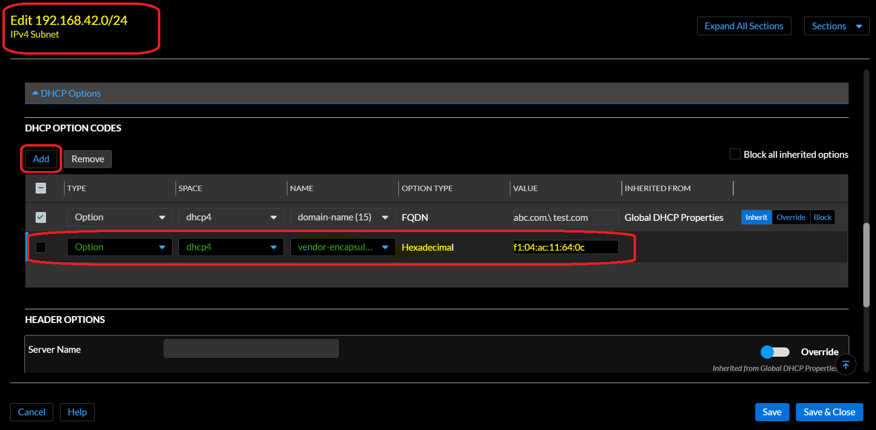 How to Set Up DHCP Option 43 to Provide Controller IP to Cisco APs.